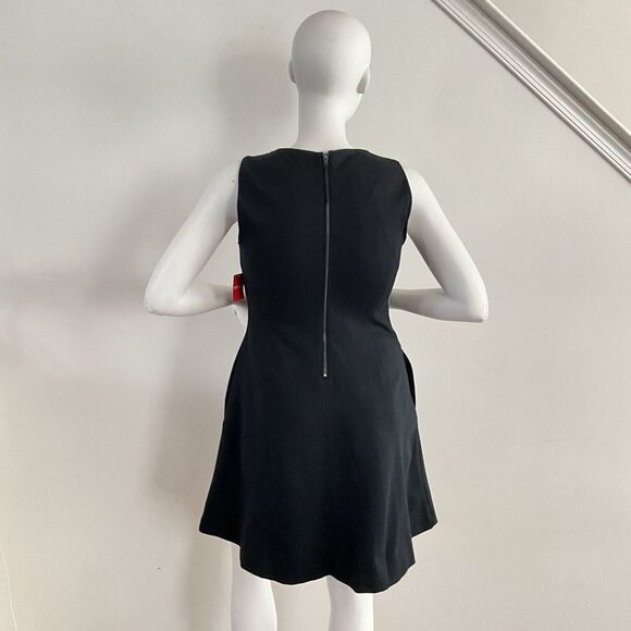 SPANX The Perfect Fit & Flare Sleeveless Black Dress L - Picture 2 of 13